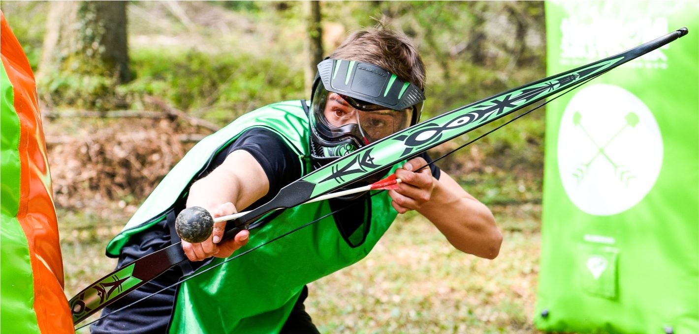 Arene de Battle archery a 10 min de paris 77 chez Nolimit Aventure chevry